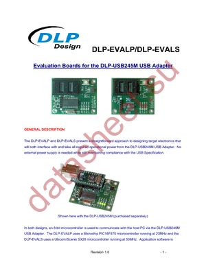 DLP-EVALS datasheet  